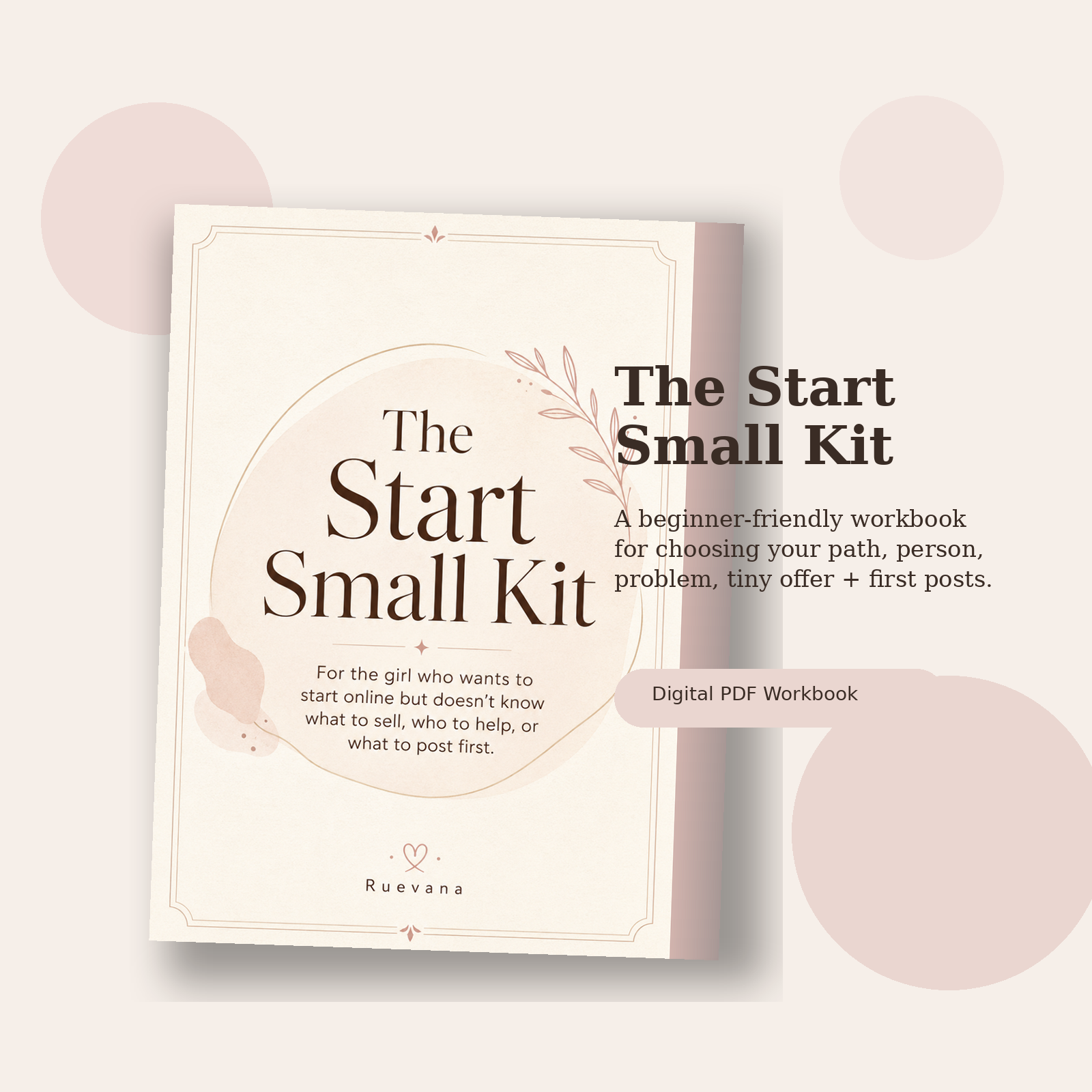 THE START SMALL KIT GUIDED WORKBOOK
