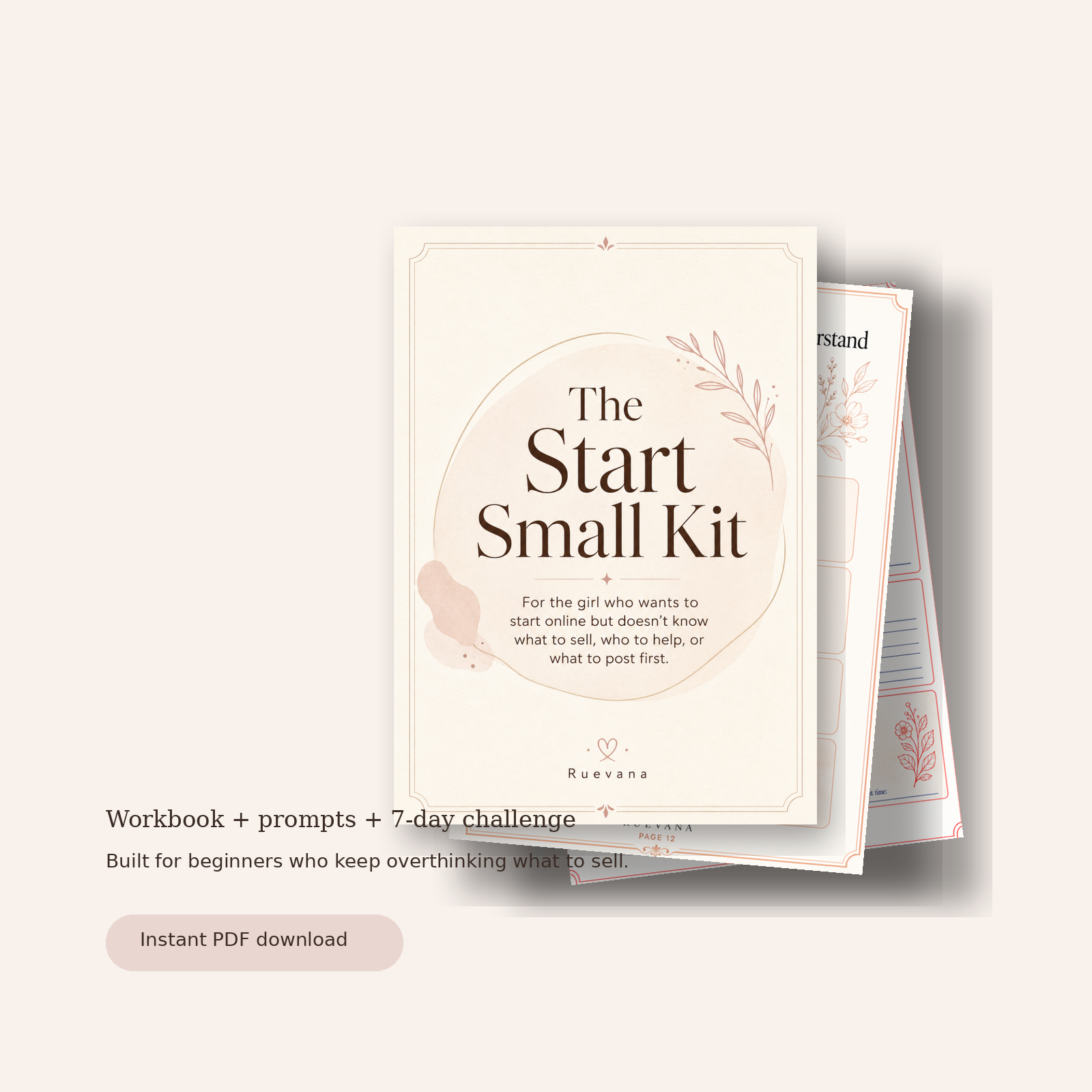 THE START SMALL KIT GUIDED WORKBOOK